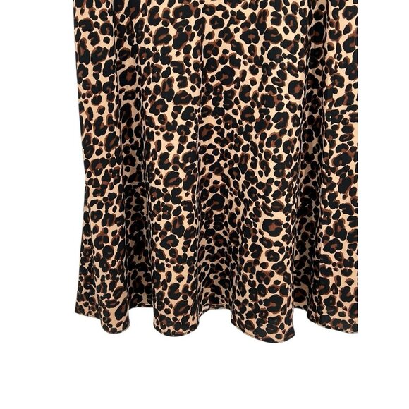 Loft‎ A-Line Skirt Women's Size 6 Animal Print Above Knee Lined Work Party - Picture 9 of 11